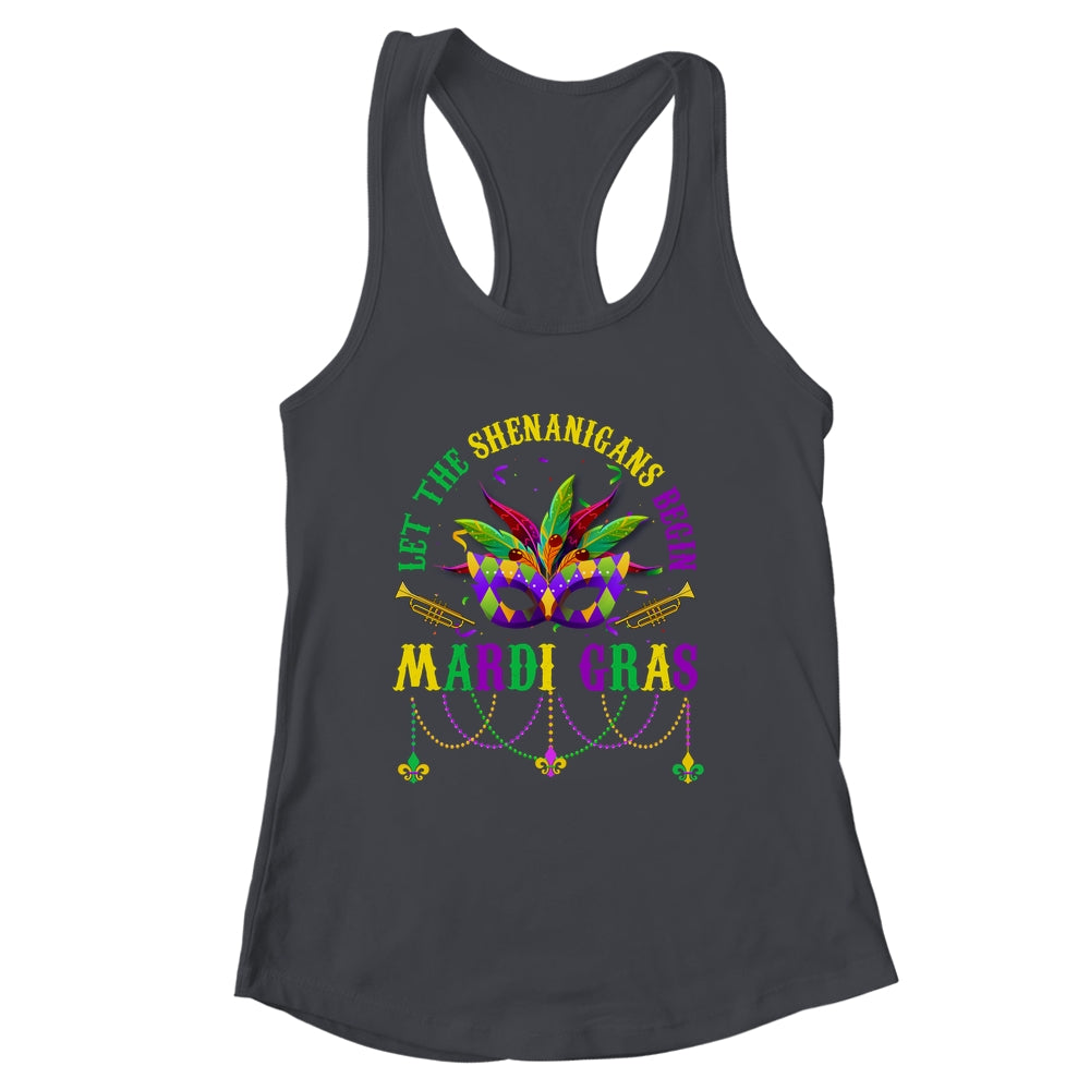 Let The Shenanigans Begin Mardi Gras Kids Men Women Shirt & Tank Top | siriusteestore