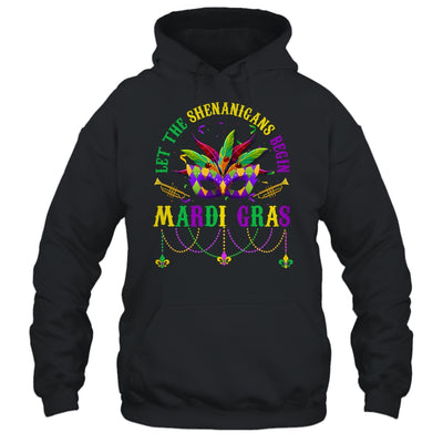 Let The Shenanigans Begin Mardi Gras Kids Men Women Shirt & Tank Top | siriusteestore