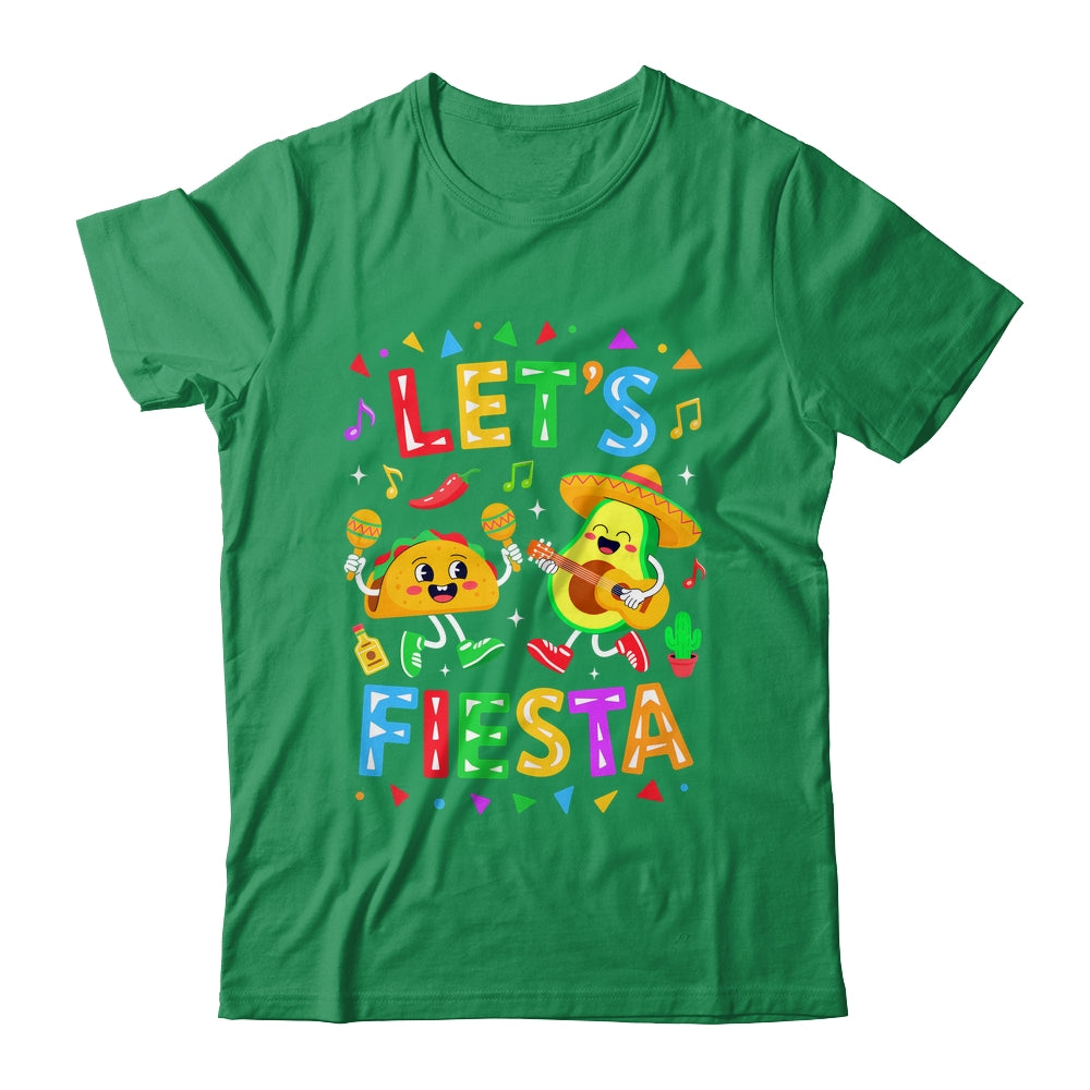 Let's Fiesta Avocado Mexican Men Women Kids Cinco De Mayo Shirt & Hoodie | siriusteestore