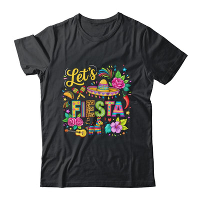 Let's Fiesta Cinco De Mayo Colorful Mexican Party Sombrero Shirt & Hoodie | siriusteestore