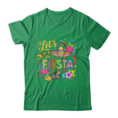 Let's Fiesta Cinco De Mayo Colorful Mexican Party Sombrero Shirt & Hoodie | siriusteestore