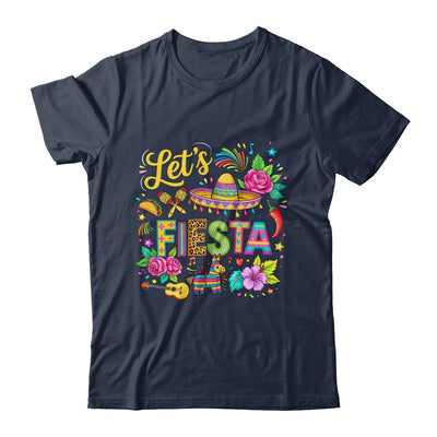 Let's Fiesta Cinco De Mayo Colorful Mexican Party Sombrero Shirt & Hoodie | siriusteestore