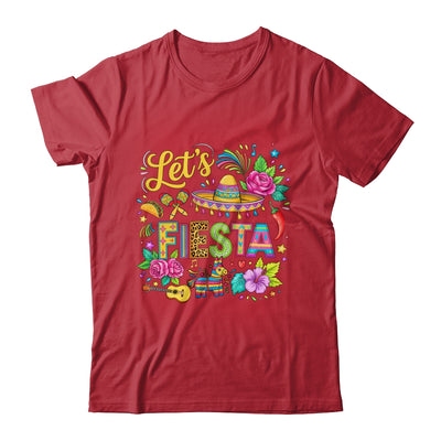 Let's Fiesta Cinco De Mayo Colorful Mexican Party Sombrero Shirt & Hoodie | siriusteestore