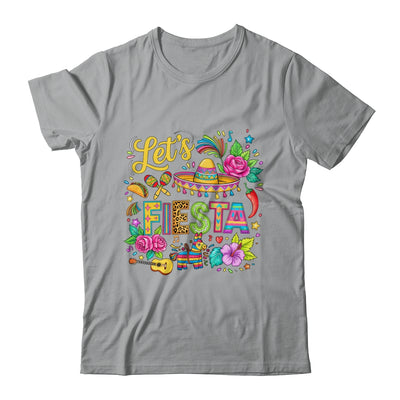 Let's Fiesta Cinco De Mayo Colorful Mexican Party Sombrero Shirt & Hoodie | siriusteestore