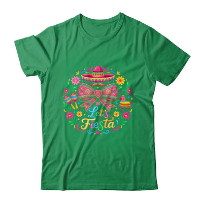 Let's Fiesta Cinco De Mayo Colorful Sombrero Graphic Mexican Shirt & Hoodie | siriusteestore