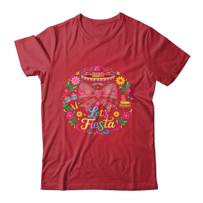 Let's Fiesta Cinco De Mayo Colorful Sombrero Graphic Mexican Shirt & Hoodie | siriusteestore