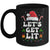 Let's Get Lit Drinking Santa Hat Christmas Lights Funny Mug | siriusteestore