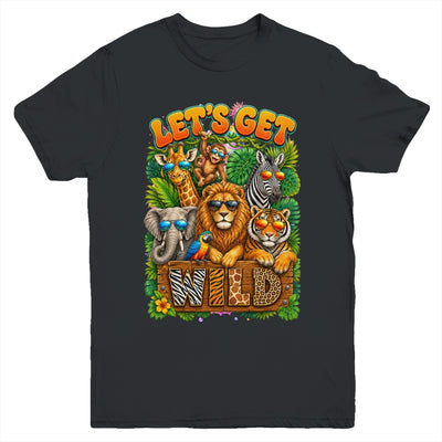 Let's Get Wild Zoo Animal Wildlife Safari Birthday Men Women Youth Shirt | siriusteestore