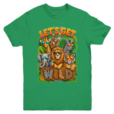 Let's Get Wild Zoo Animal Wildlife Safari Birthday Men Women Youth Shirt | siriusteestore