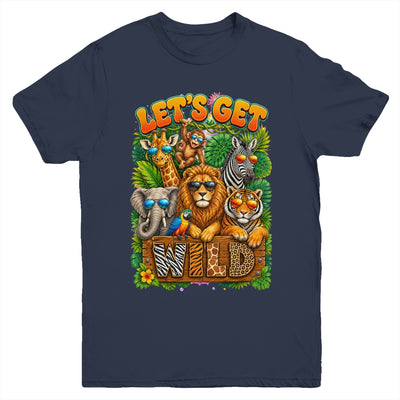 Let's Get Wild Zoo Animal Wildlife Safari Birthday Men Women Youth Shirt | siriusteestore