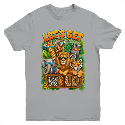 Let's Get Wild Zoo Animal Wildlife Safari Birthday Men Women Youth Shirt | siriusteestore