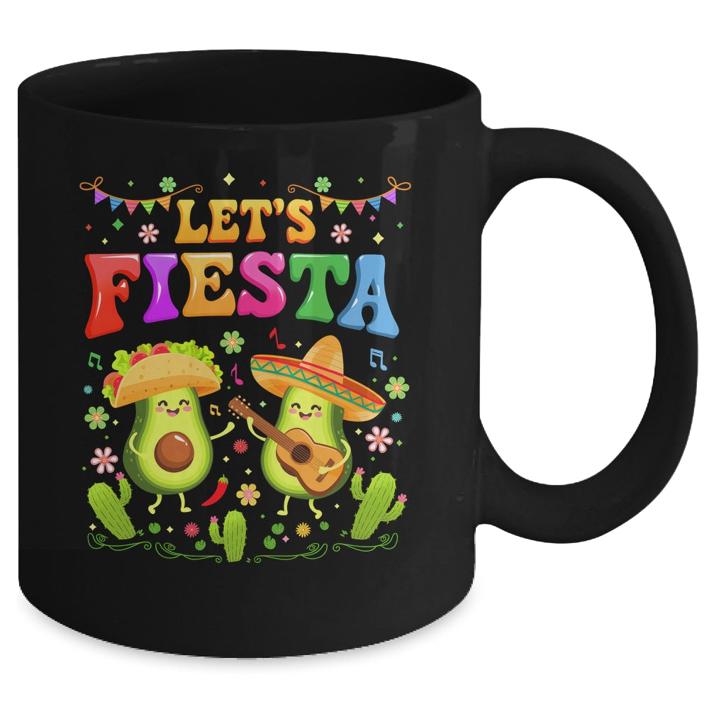 Lets Fiesta 5 Cinco De Mayo For Women Men Boys Girls Mexican Mug | siriusteestore
