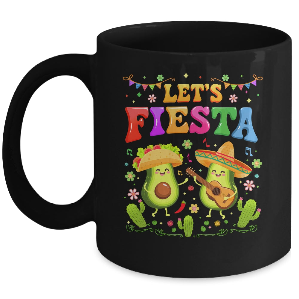 Lets Fiesta 5 Cinco De Mayo For Women Men Boys Girls Mexican Mug | siriusteestore