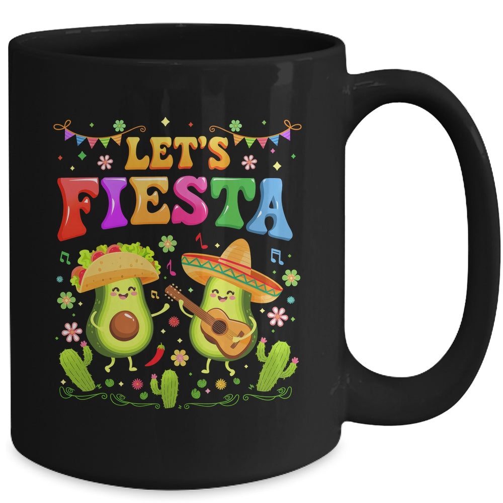 Lets Fiesta 5 Cinco De Mayo For Women Men Boys Girls Mexican Mug | siriusteestore