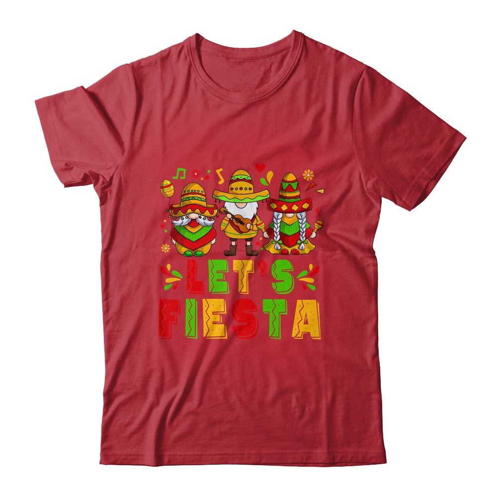 Lets Fiesta Cinco De Mayo Gnomes Mexican Party Women Shirt & Tank Top | siriusteestore