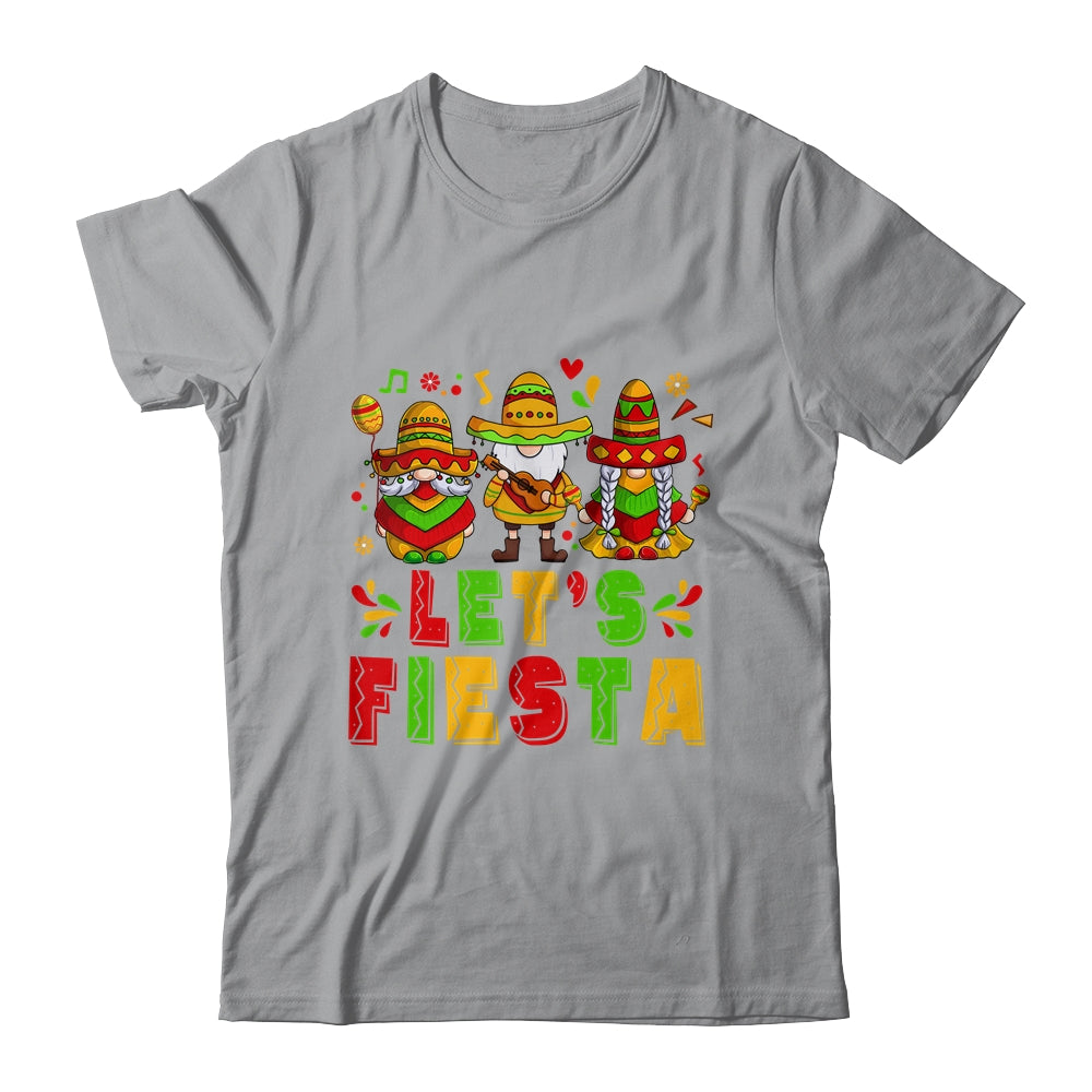 Lets Fiesta Cinco De Mayo Gnomes Mexican Party Women Shirt & Tank Top | siriusteestore