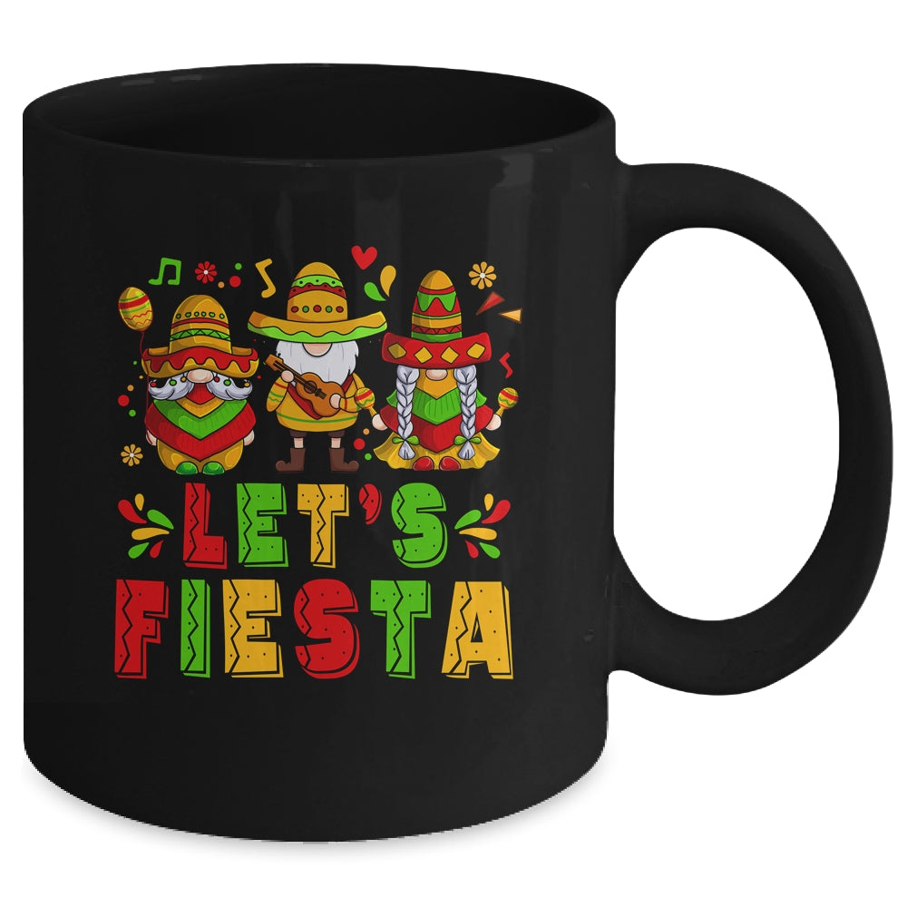 Lets Fiesta Cinco De Mayo Gnomes Mexican Party Women Mug | siriusteestore