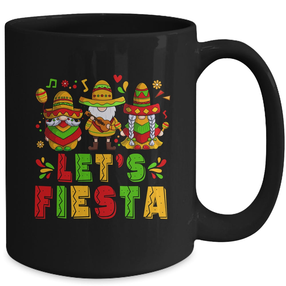 Lets Fiesta Cinco De Mayo Gnomes Mexican Party Women Mug | siriusteestore