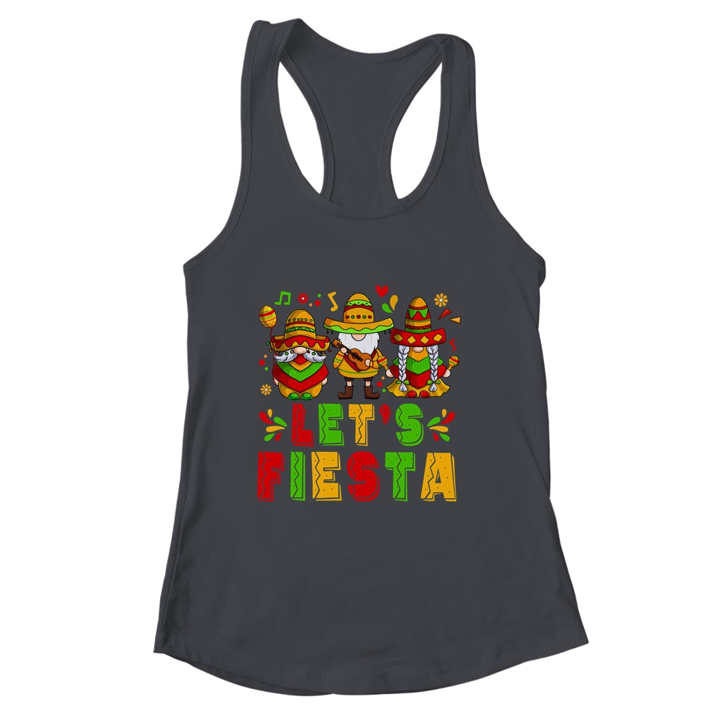 Lets Fiesta Cinco De Mayo Gnomes Mexican Party Women Shirt & Tank Top | siriusteestore
