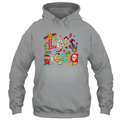 Lets Fiesta Cinco De Mayo Mexican Party Floral Sugar Skull Shirt & Tank Top | siriusteestore