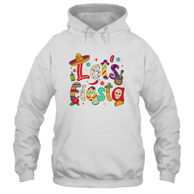 Lets Fiesta Cinco De Mayo Mexican Party Floral Sugar Skull Shirt & Tank Top | siriusteestore