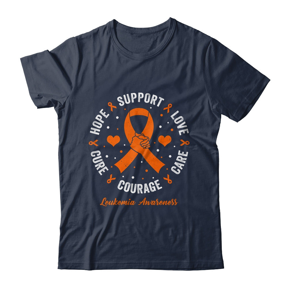 Leukemia Hope Support Love Family Leukemia Awareness Shirt & Hoodie | siriusteestore