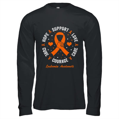 Leukemia Hope Support Love Family Leukemia Awareness Shirt & Hoodie | siriusteestore