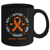 Leukemia Hope Support Love Family Leukemia Awareness Mug | siriusteestore