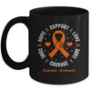 Leukemia Hope Support Love Family Leukemia Awareness Mug | siriusteestore