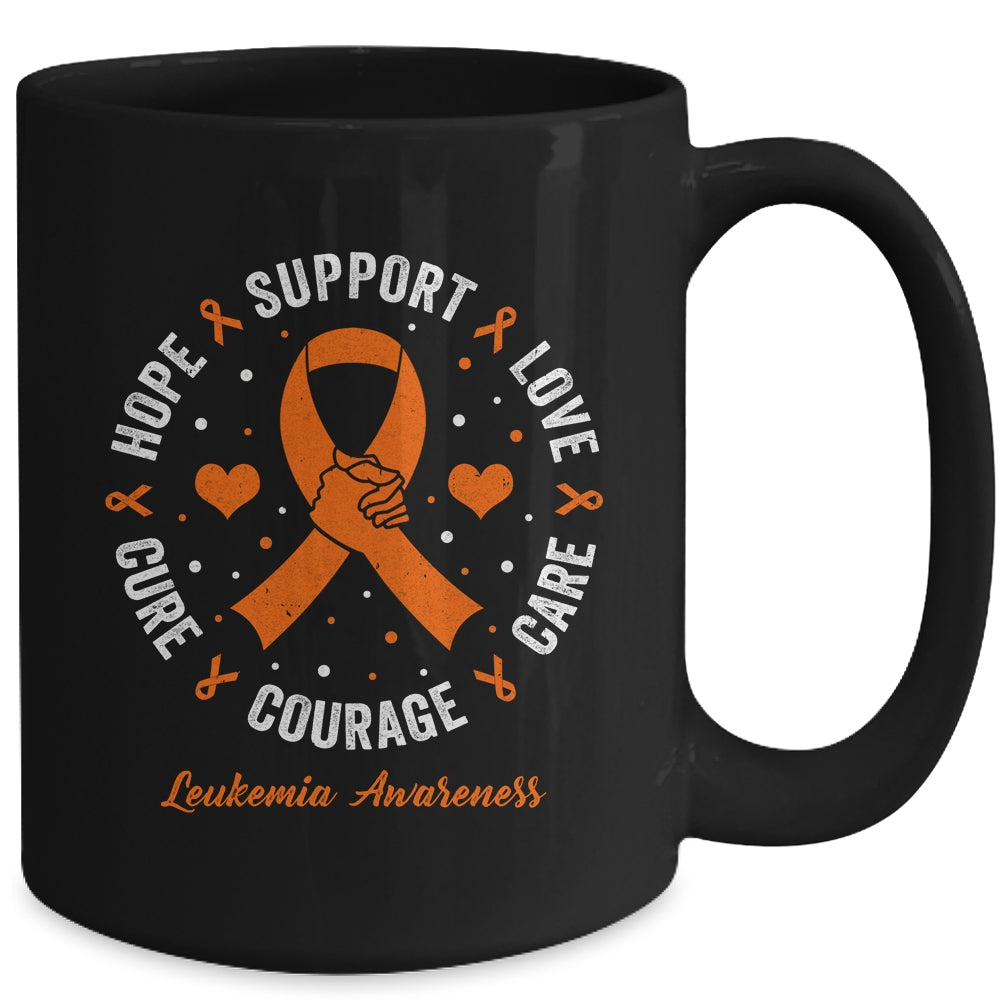 Leukemia Hope Support Love Family Leukemia Awareness Mug | siriusteestore
