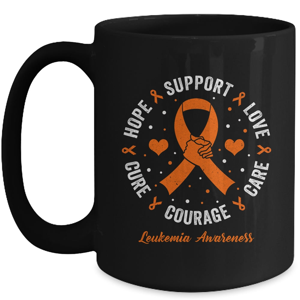 Leukemia Hope Support Love Family Leukemia Awareness Mug | siriusteestore