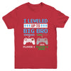 Leveled Up To Big Brother 2025 Funny Video Game Soon To Be Brother Youth Shirt | siriusteestore