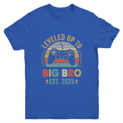 Leveled Up To Big Brother 2025 Video Game Promoted To Brother Youth Shirt | siriusteestore