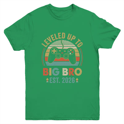 Leveled Up To Big Brother 2026 Video Game Promoted To Brother Youth Shirt | siriusteestore