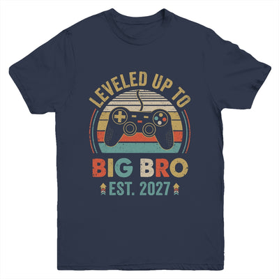 Leveled Up To Big Brother 2027 Video Game Promoted To Brother Youth Shirt | siriusteestore