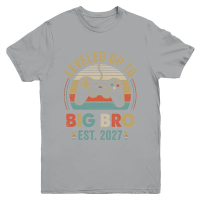 Leveled Up To Big Brother 2027 Video Game Promoted To Brother Youth Shirt | siriusteestore