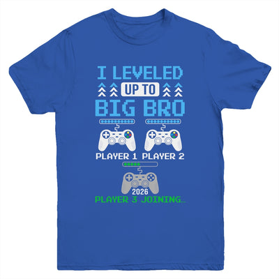 Leveled Up To Big Brother Again Big Brother Est 2026 Kids Youth Shirt | siriusteestore