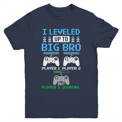 Leveled Up To Big Brother Again Big Brother Est 2027 Kids Youth Shirt | siriusteestore