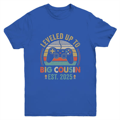 Leveled Up To Big Cousin 2025 Video Game Promoted To Cousin Youth Shirt | siriusteestore
