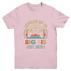 Leveled Up To Big Sister 2025 Video Game Promoted To Sister Youth Shirt | siriusteestore