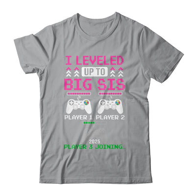 Leveled Up To Big Sister Again Big Sister Est 2025 Kids Shirt & Hoodie | siriusteestore