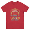 Leveled Up To Cousin 2025 Video Game Promoted To Cousin Youth Shirt | siriusteestore
