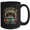 Leveled Up To Daddy 2026 Video Game Promoted To Daddy Mug | siriusteestore