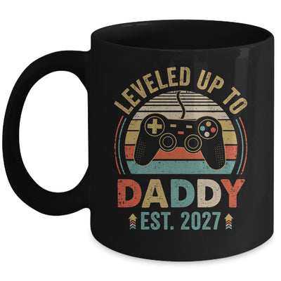 Leveled Up To Daddy 2027 Video Game Promoted To Daddy Mug | siriusteestore
