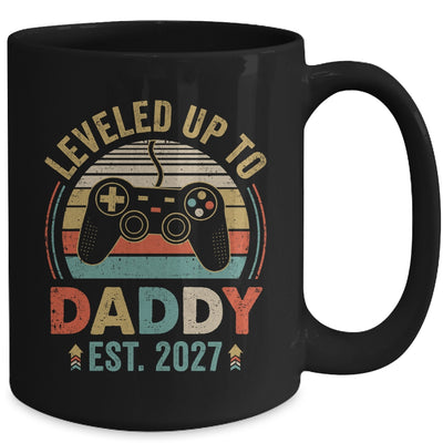 Leveled Up To Daddy 2027 Video Game Promoted To Daddy Mug | siriusteestore