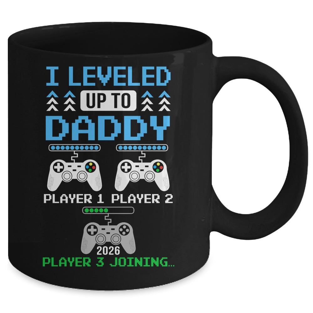 Leveled Up To Daddy Again Funny Funny Gamer Dad Est 2026 Mug | siriusteestore