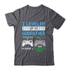 Leveled Up To Godfather 2025 Funny Video Game Soon To Be Godfather Shirt & Hoodie | siriusteestore