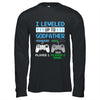 Leveled Up To Godfather 2025 Funny Video Game Soon To Be Godfather Shirt & Hoodie | siriusteestore