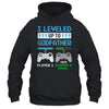 Leveled Up To Godfather 2025 Funny Video Game Soon To Be Godfather Shirt & Hoodie | siriusteestore