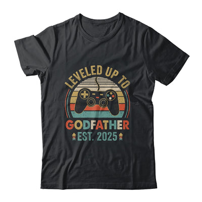 Leveled Up To Godfather 2025 Video Game Soon To Be Godfather Shirt & Hoodie | siriusteestore
